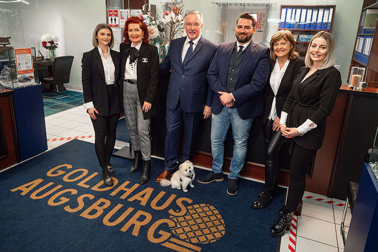 Bild von der Webseite von Goldhaus Augsburg GmbH